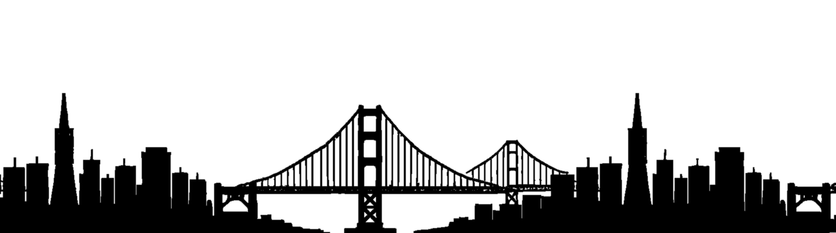 San francisco city outline